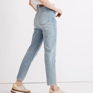 The Madewell "Mom Jean" in Mayes Wash